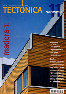 Portada de TECTÓNICA 11 madera (I) / revestimientos