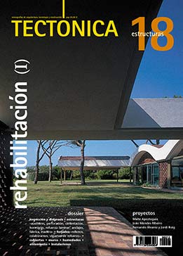 Portada de TECTÓNICA 18 rehabilitacin (I) estructuras