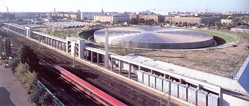 Proyecto de Dominique Perrault, ganador del concurso para la construcción de un nuevo complejo deportivo en Berlín.