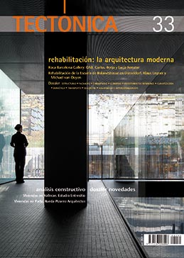 Portada de TECTÓNICA 33 rehabilitacin: la arquitectura moderna