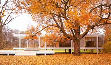 La Casa Farnsworth, Mies van der Rohe, 1946-1951.